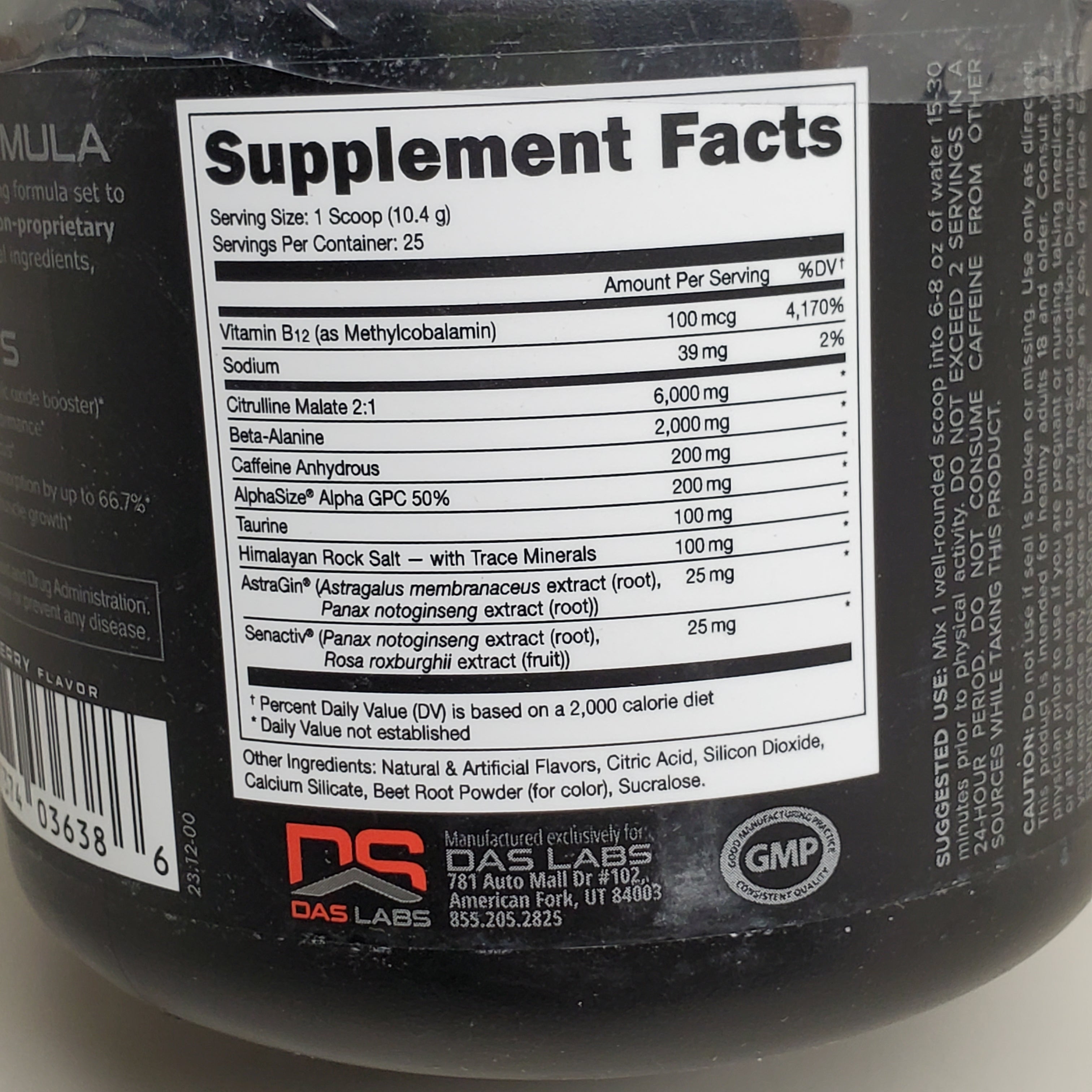 BUCKED UP -  Pre-Workout Blood Raz 25 Serv 9.2 Oz BB 04/26 Dietary Supplement